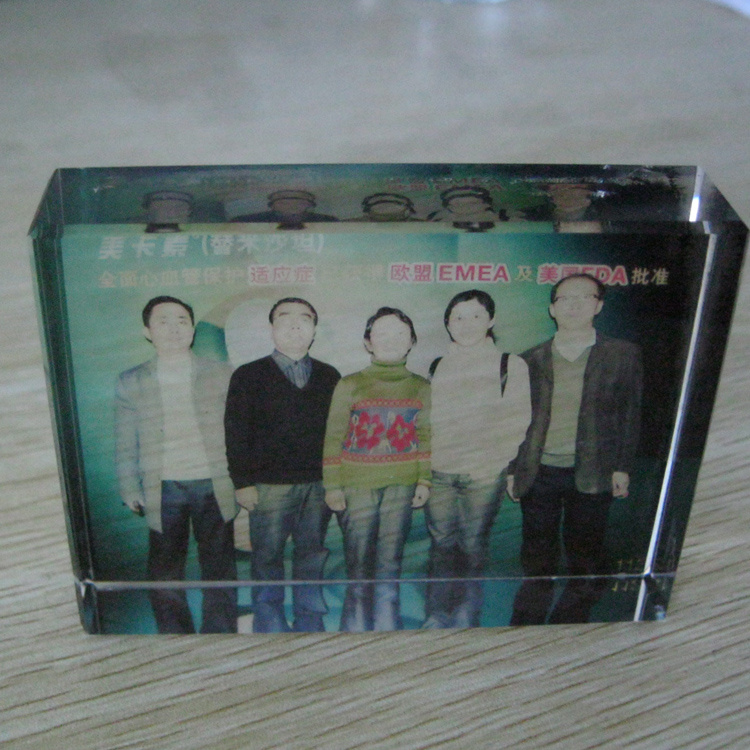 Crystal Blank for 3D Inner Laser or Photo Frame
