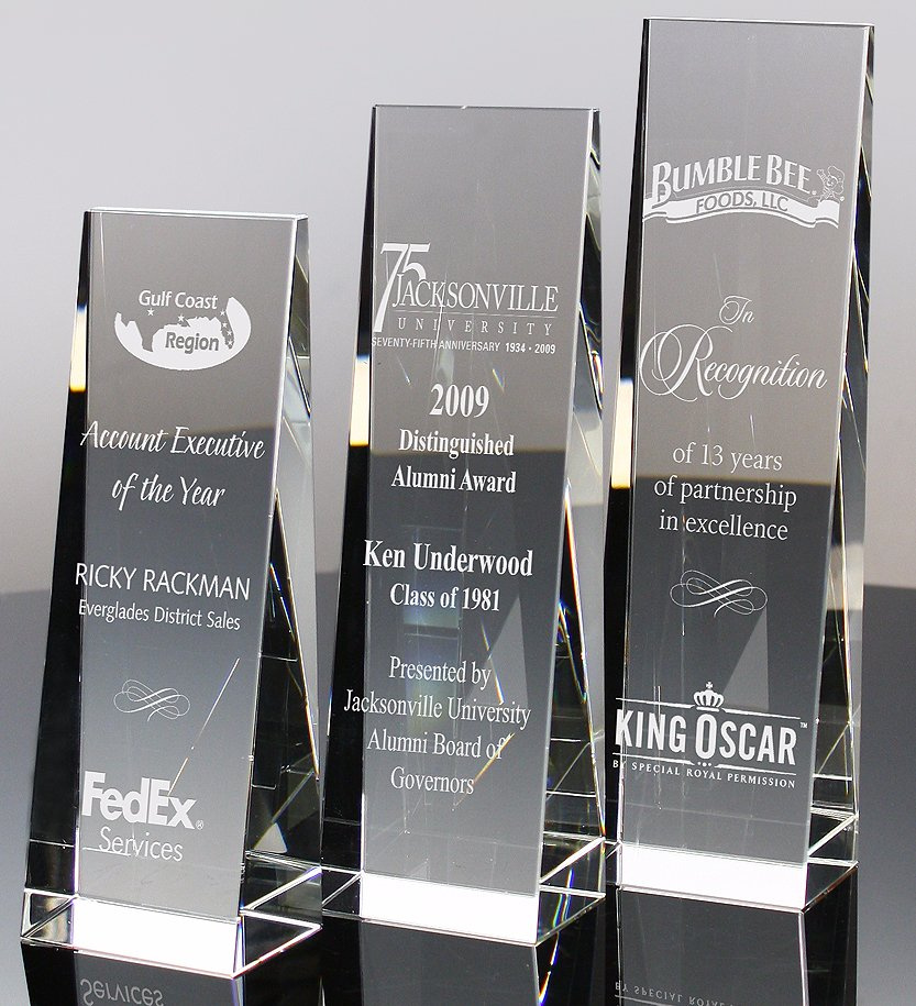 Crystal Tower Plaque