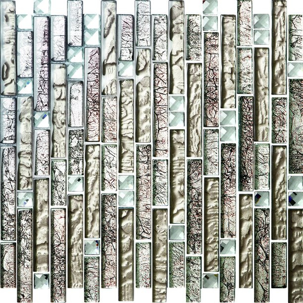 Hot Sale Popular Design Glass Mosaics Tiles for Hotel Home Decoration