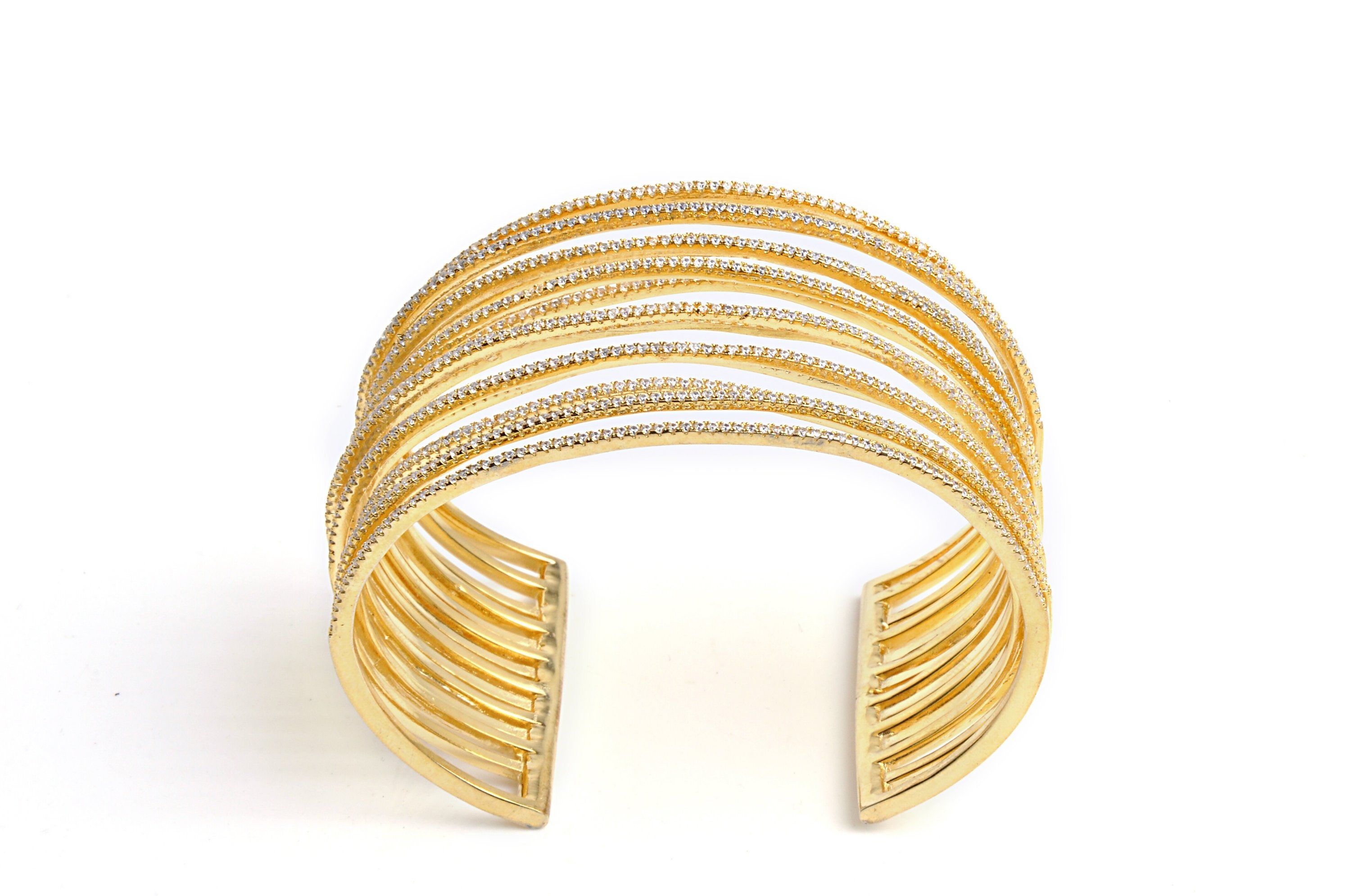 Hot Sale Fashion 925 Silver Bangle with CZ