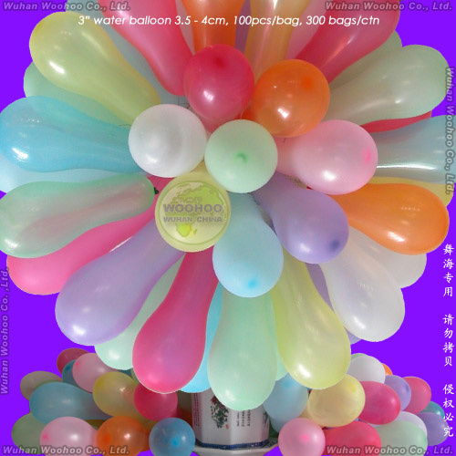 Rubber Water Balloon for Kids Water Game Fight