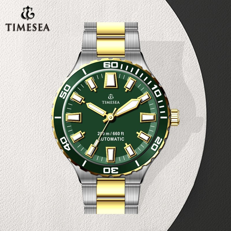 Luxury Mens Automatic Watch with 20 ATM Water Resistant Quality72609