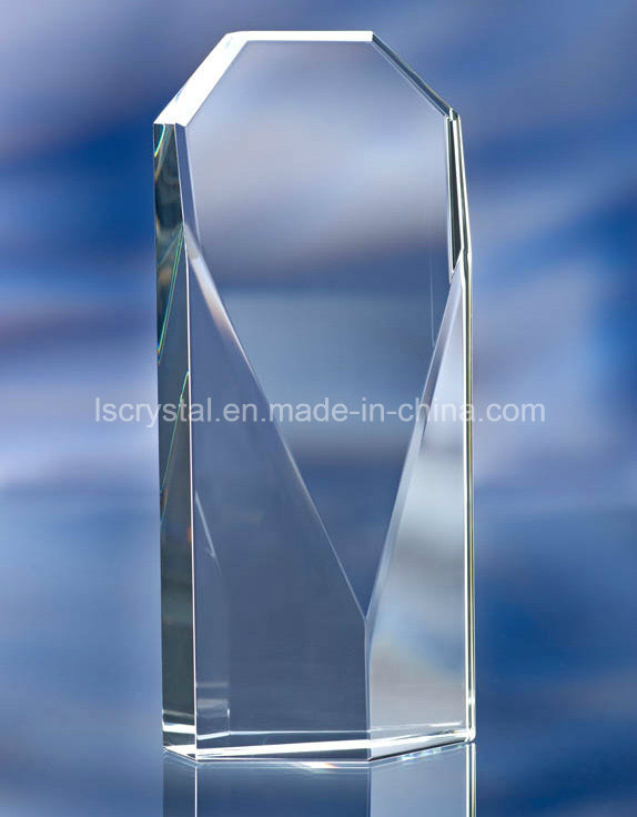 Top Quality Engraving Black Crystal Award Plaque