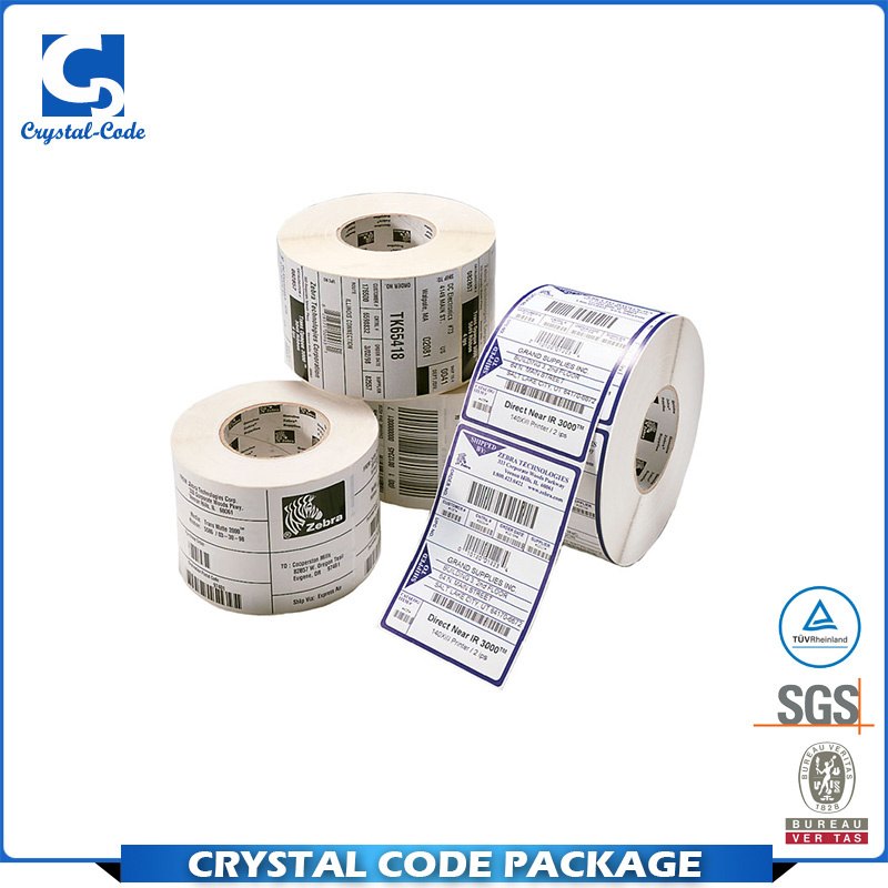 Custom Die Cut Waterproof Upc Barcode Sticker Label
