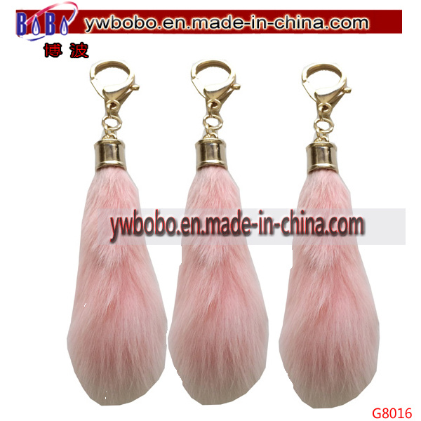 Promotional Keychain Fur Key Chain Christmas Gifts Keyholder (G8017)