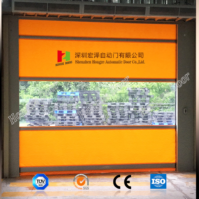 Industrial Fabric High Speed Roll up Door (Hz-HS0512)