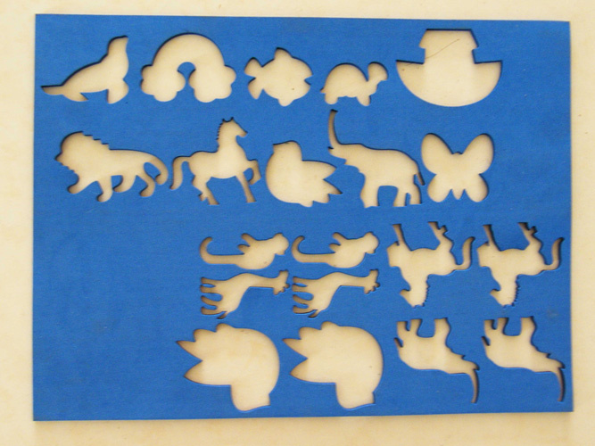 Perfect Results CO2 Foam Laser Cutter with No Burned Edges