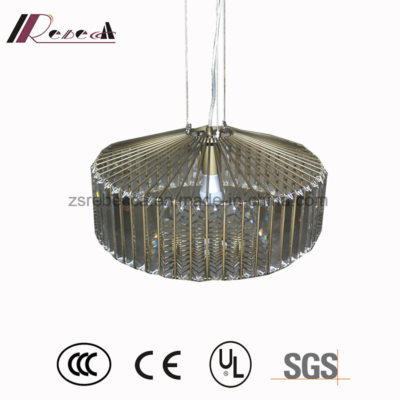 2017 New Product Crystal Triangle Strip Pendant Lamp for Home