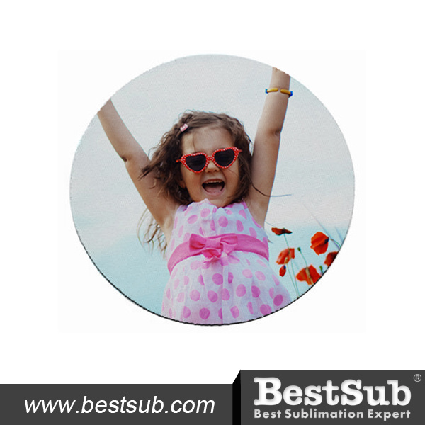 Bestsub Personalized Rubber Sublimation Printed Mug Coaster (SB68-6R)