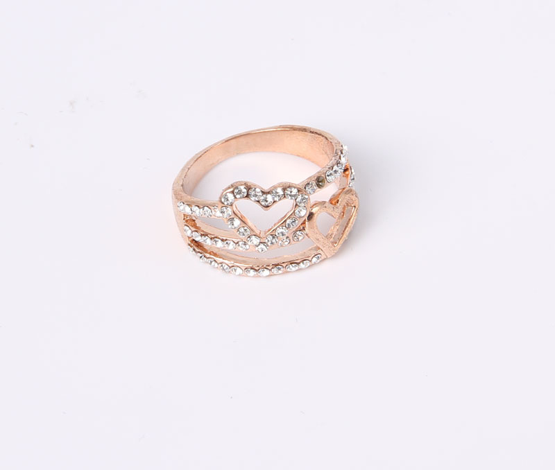 Wholesale Fashion Jewelry Ring in Heart Shape Design