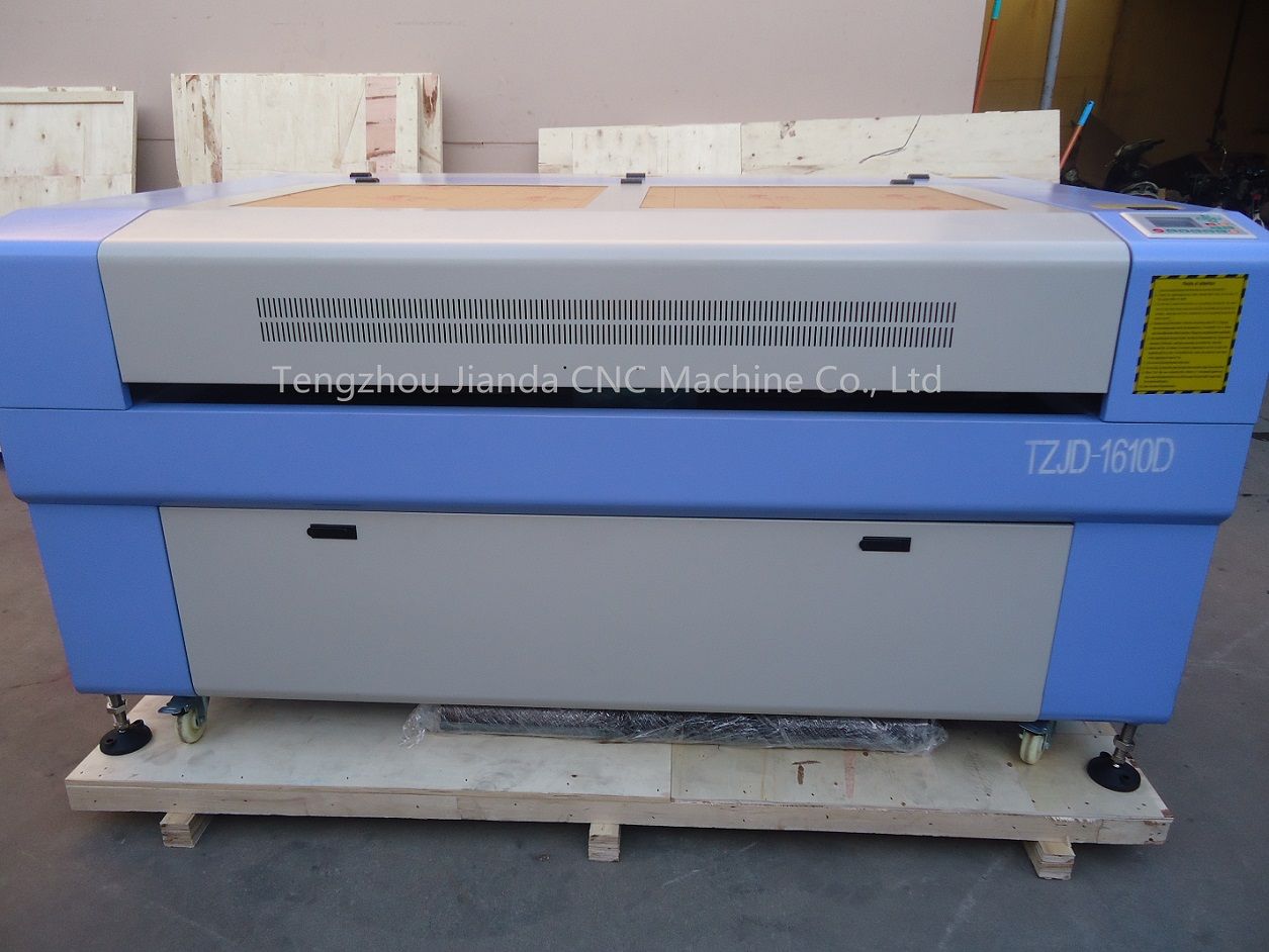 Newest Double Head Enbroidery Laser Engraving Machine