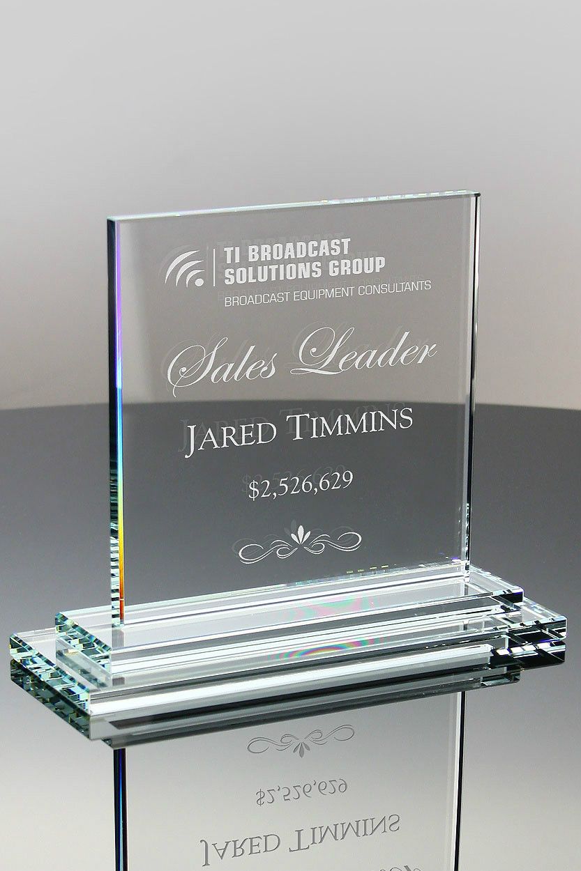 Square Glass Award (#1896)
