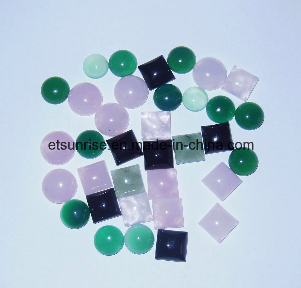 Gemstone Crystal Agate Cabochon Setting Accessories (ESB01667)