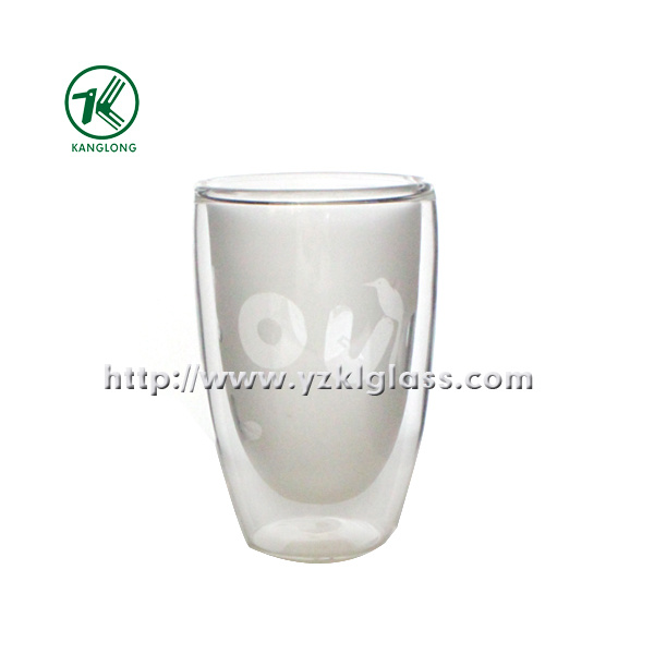 Double Wall Glass Bottles by SGS (8*5*12.5 275ml)