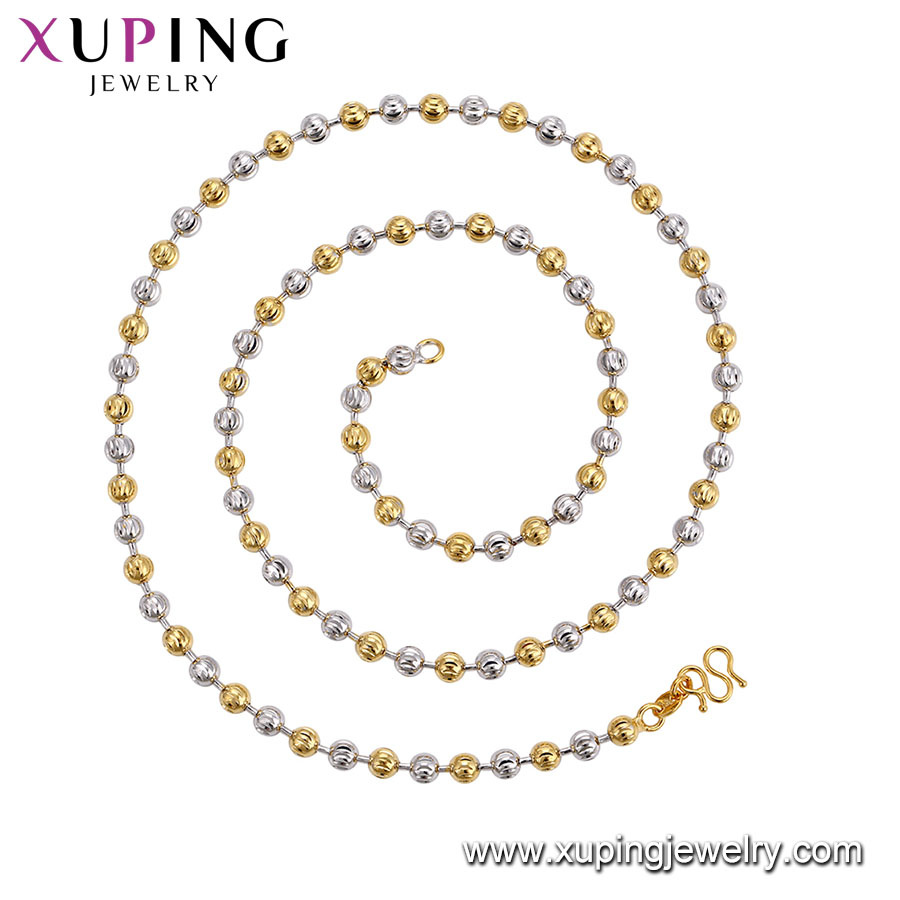 44676 Fashion Charm Multicolor Jewelry Chain Necklace in Alloy Copper