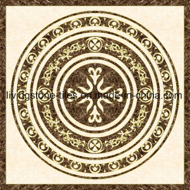 1200*1200 Circle Designs Glazed Puzzle Floor Tile for Hall