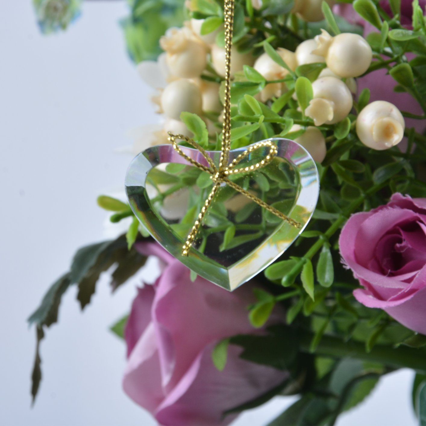 Romantic Heart Shape Christmass Hanging Pendant Ornament