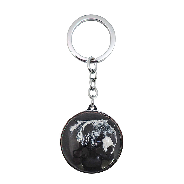 Custom Wedding Giveaways Promotional Metal Keychain (Hx-8473A)