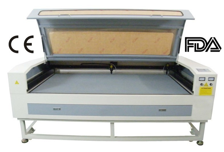 1800*1000mm Double 80W CO2 Laser Cutter for Wool From Sunylaser