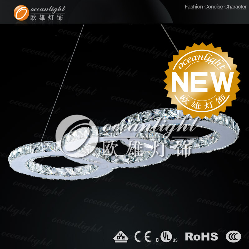 European High Power LED Crystal Chandelier Lighting for dining  OM88002