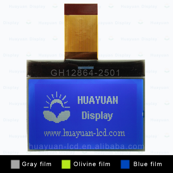 2 Inch Audio-Level Meter 128X64 Graphic LCD Module