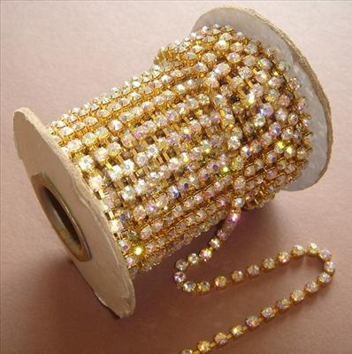 Chaton Cup Chain Brass Chain