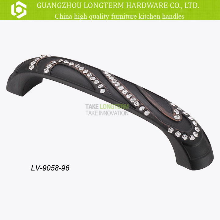 New Fashion Design Crystal Vintage Furniture Drawer Handles