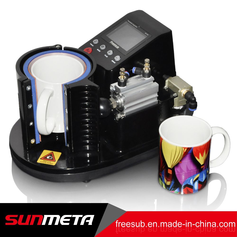 Pneumatic Sublimation Mug Heat Press Transfer Printing Machine with Ce (ST-110)