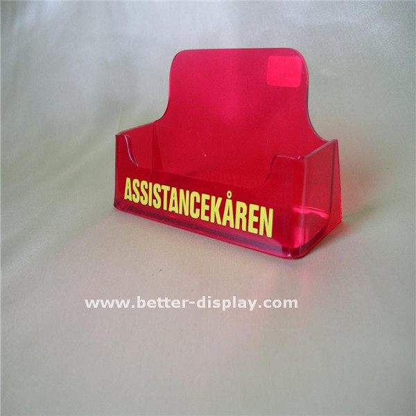 Custom Acrylic Business Card Holder with Logo