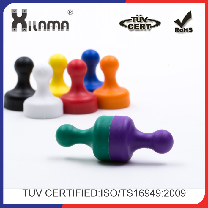 Customized Colourful Crystal Magnetic Push Pin for Office