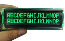16X2 Va Liquid LCD Crystal Module with Green LED Backlight