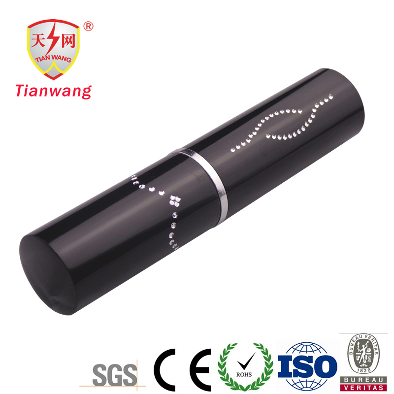Ladies Security Stun Flashlight Embedded with Crystal (TW-328)
