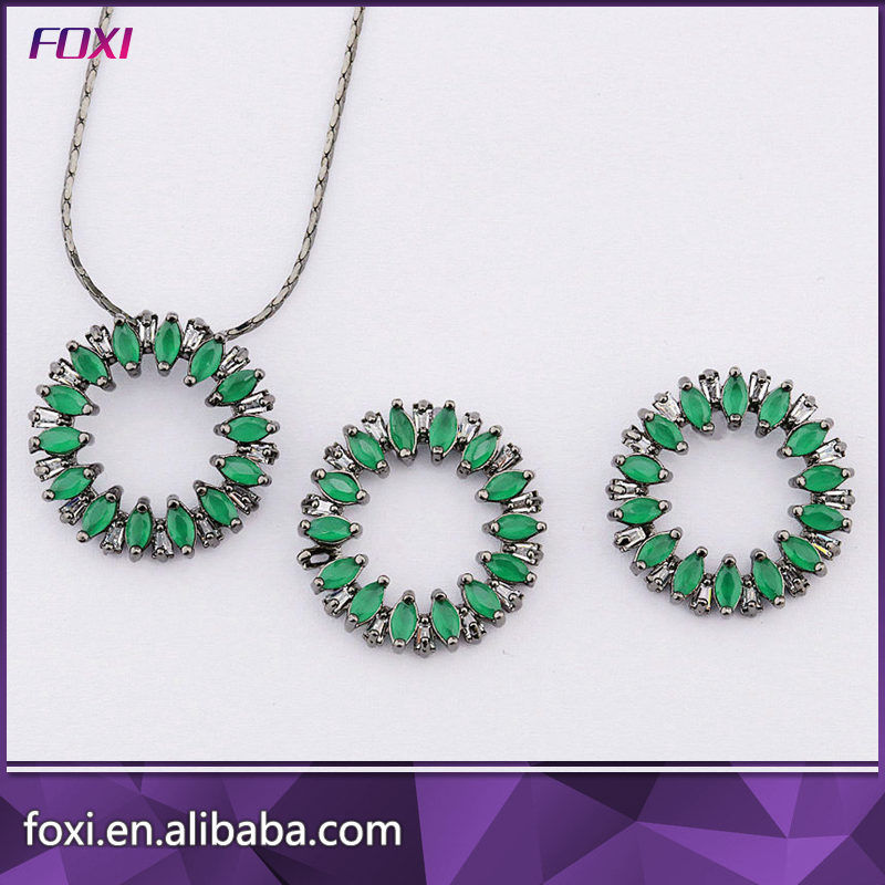 Brazil Fashion Women Semi Joias Pave Jewelry Sets