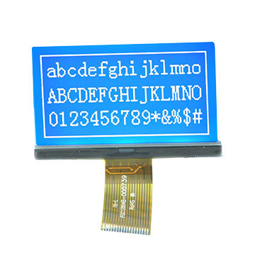 12864 128X64 Stn Dots Graphic White Color Backlight LCD Display Panel
