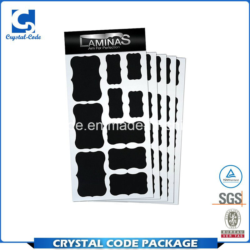 Volume Large and Profit Small Chalk Board Stickers Labels