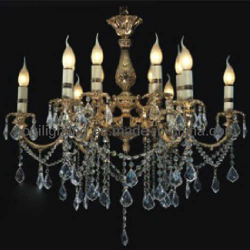 European Classic Candle Crystal Chandelier (MD-2027/6+6)