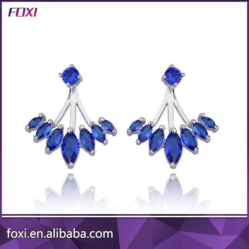 Sterling 925 Silver Pearl Earrings for Fashion Girls