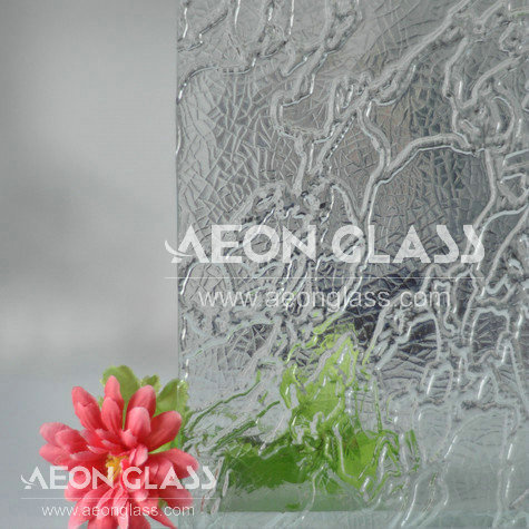 3mm, 3.5mm, 4mm, 5mm, 6mm Clear Map Glass, Map Figured / Patterned Glass Map Glass