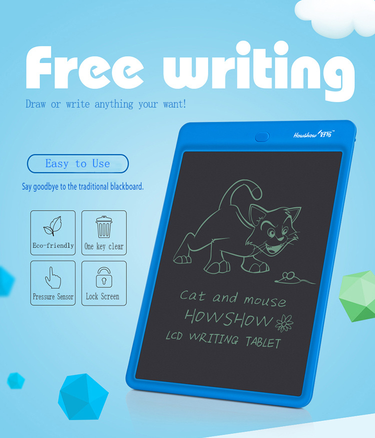 Howshow 12-Inch LCD Writing Tablet as Office Whiteboard Bulletin Board