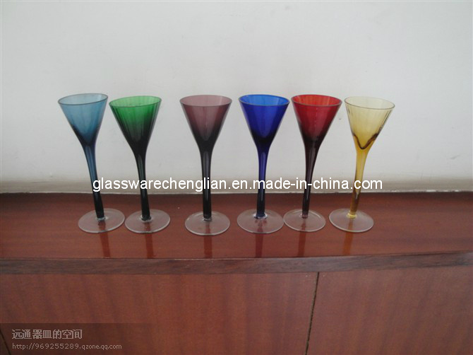 Set of 6PCS of Solid Color Martini Shot Glass (B-STG04)