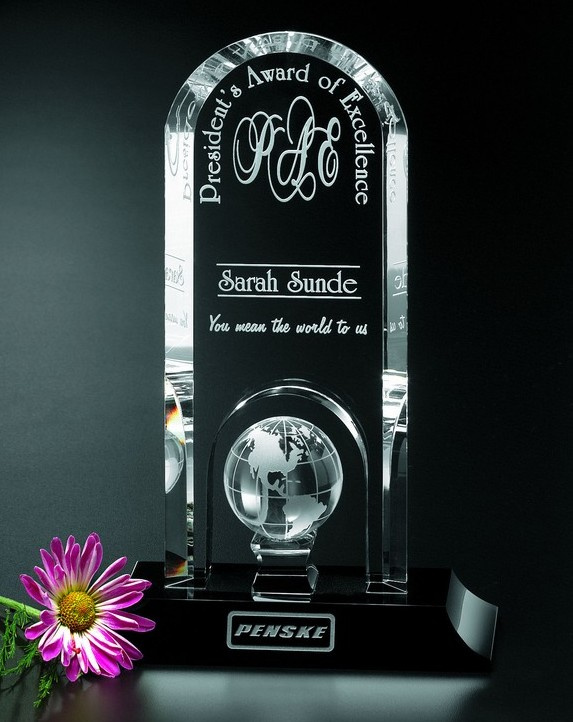 Springfield Global Black Glass Award (CA-1143)