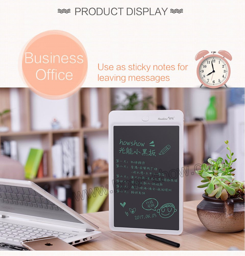 Howshow Portable 10 Inch LCD Writing Digital Drawing Board