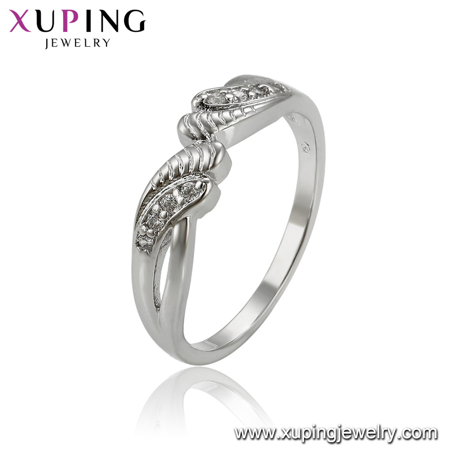 13498 Xuping Fashion Heart Shaped Ring for Lovers
