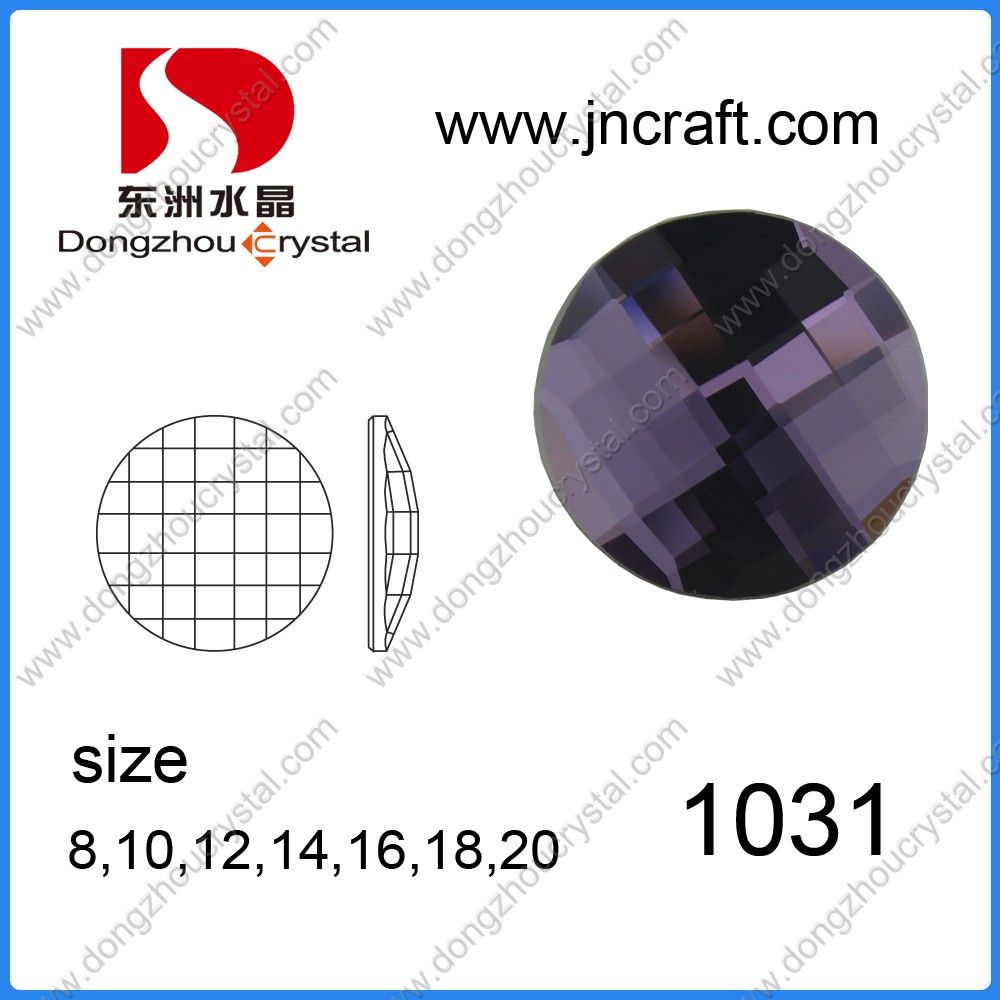 Round Crystal Jewelry Stone for Fashion Accessories (DZ-1031)
