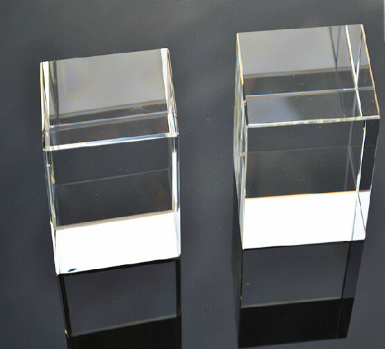 K9 Blank Crystal Cube Wholesale, Crystal Blank Block for Engraving Souvenir Gifts