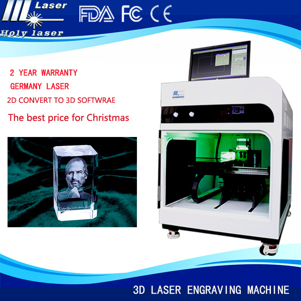 Professional 3D Image Crystal Animal Figurine Engrave Machine Photo Frames 3D Crystal Laser Engraving Machine Price