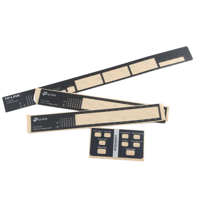 Screen Printing Name Plate/Switch for Link/Server/Computer/Electric Appliance