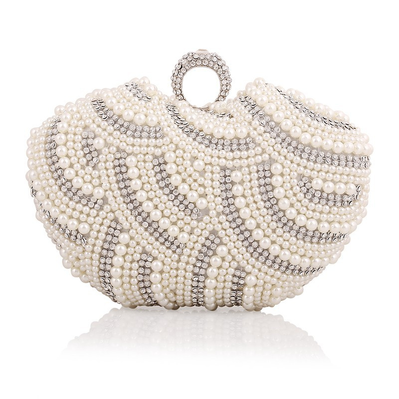 Newest Women Handbag Pearl Clutch Bag Designer Fashion Evening Bag