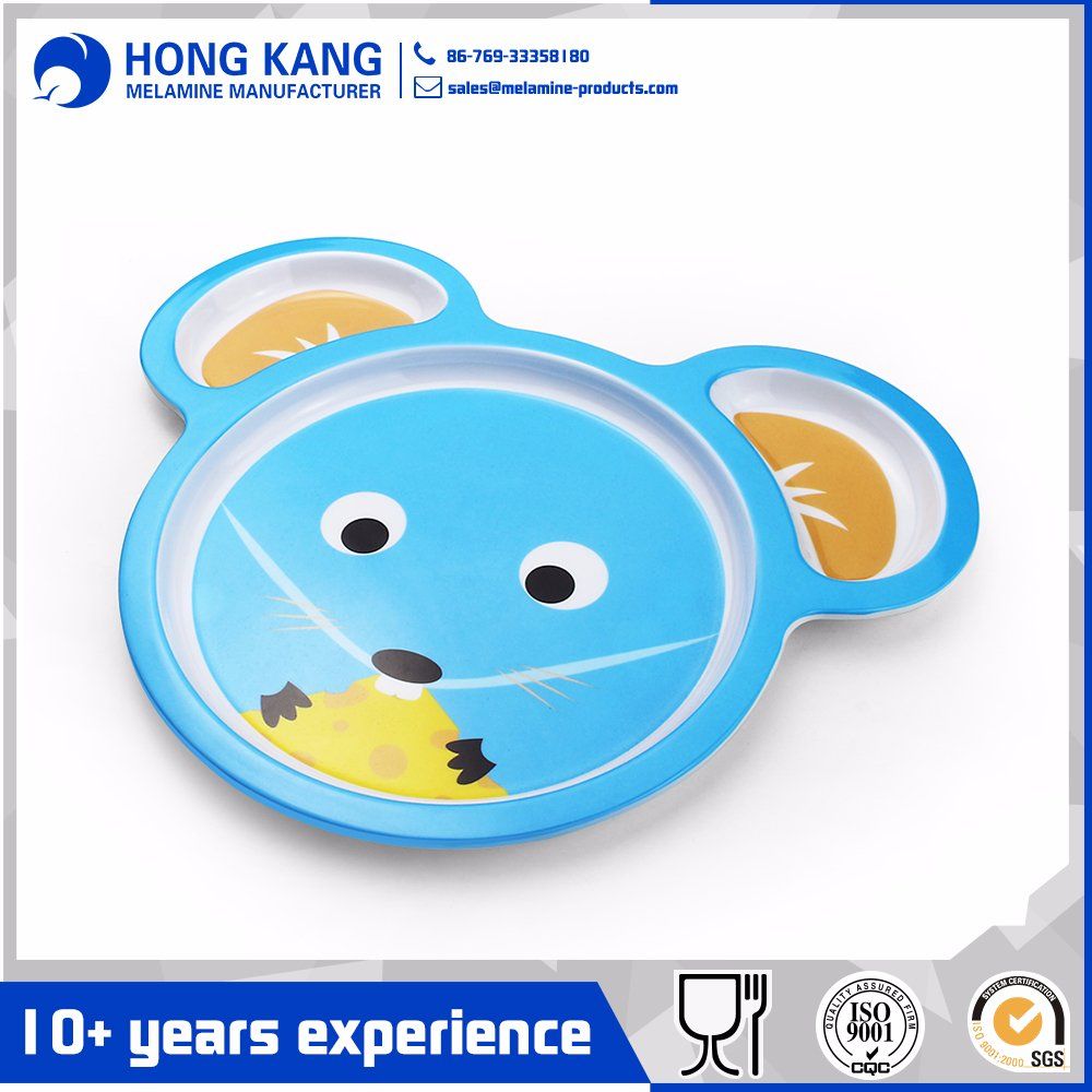 Non-Disposable Dining Unicolor Decorative Fruit Food Dinner Plastic Plate