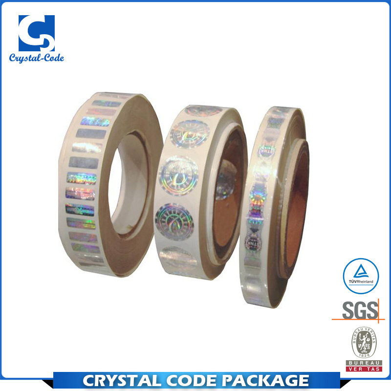 Adhesive Anti-Counterfeit Hologram Laser Sticker Label